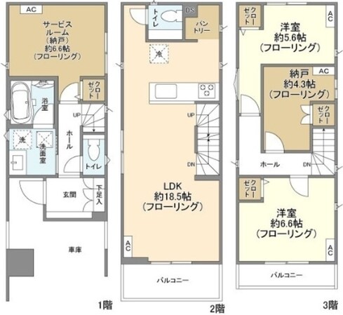 Kolet蕨#03の物件間取画像